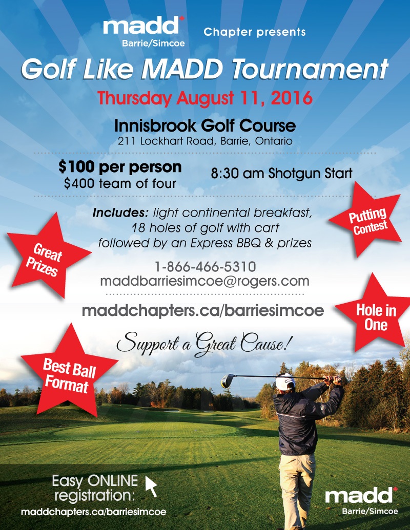 MADD_2016 Golf Like MADD
